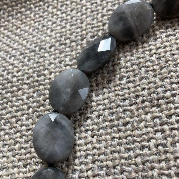 Vintage chunky agate necklace - Picture 2 of 5